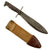 Original U.S. WWI Named Model 1917 Bolo Knife by Plumb St. Louis with Scabbard by Fred Medart Mfg. Co. - Dated 1918 Original Items