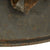 Original German WWII M40 Service Worn Single Decal Luftwaffe Helmet with Size 56 Liner - Q64 Original Items