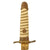 Original Japanese WWII Army Dress Dagger with Leather Scabbard Original Items