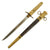 Original Japanese WWII Army Dress Dagger with Leather Scabbard Original Items