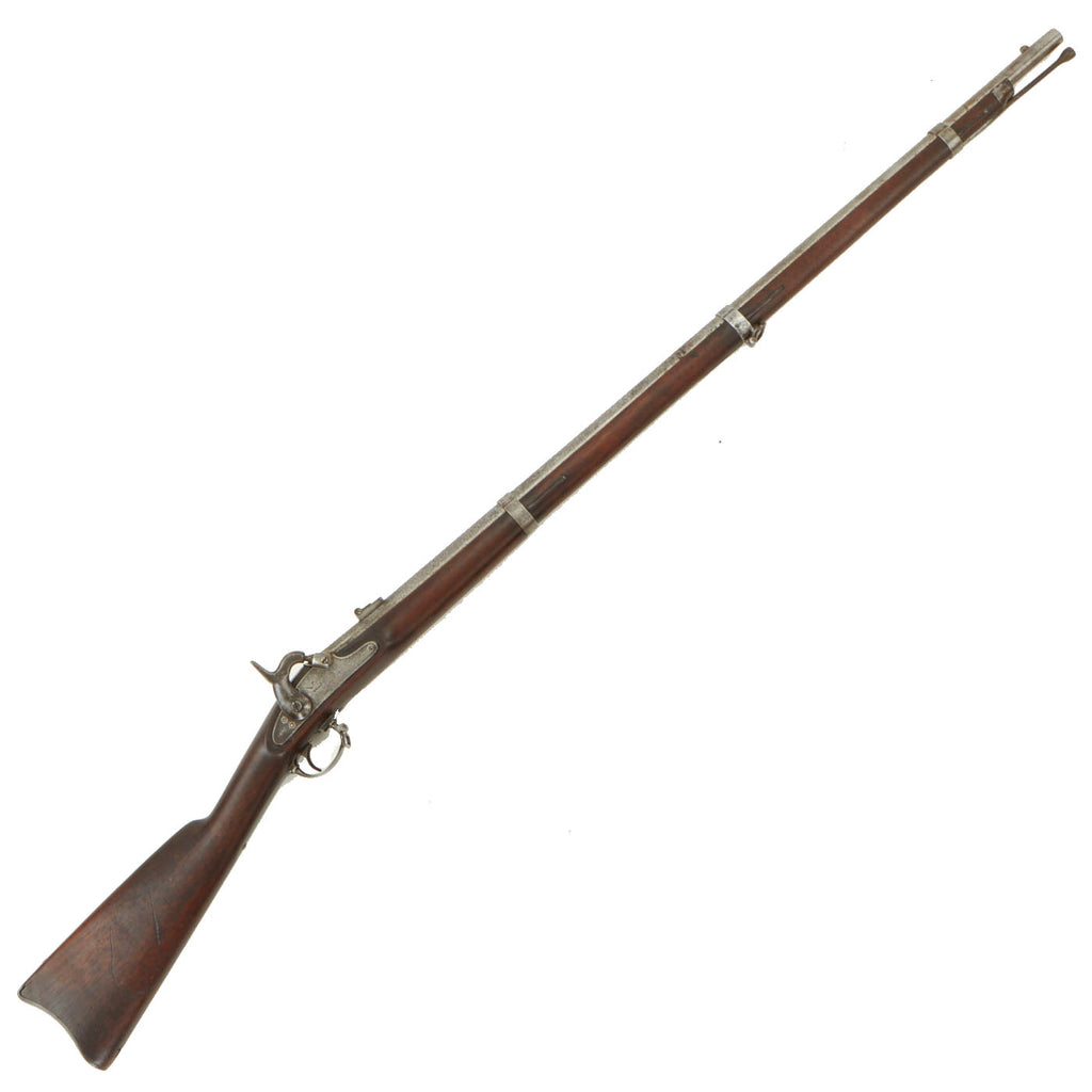 Original U.S. Civil War Springfield Model 1861 Rifled Musket by Trenton L&M Co. - Dated 1863 Original Items