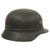 Original German WWII Luftschutz Civil Air Defense Beaded M405 Helmet with 56cm Liner - marked Q64 Original Items
