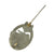 Original German WWII Silver Grade Panzer Assault Tank Badge with Interesting Catch  - Solid Version Original Items