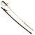 Original German WWII Officer's Lion Head Sword with Scabbard by ALCOSO of Solingen circa 1936 - 1940 Original Items