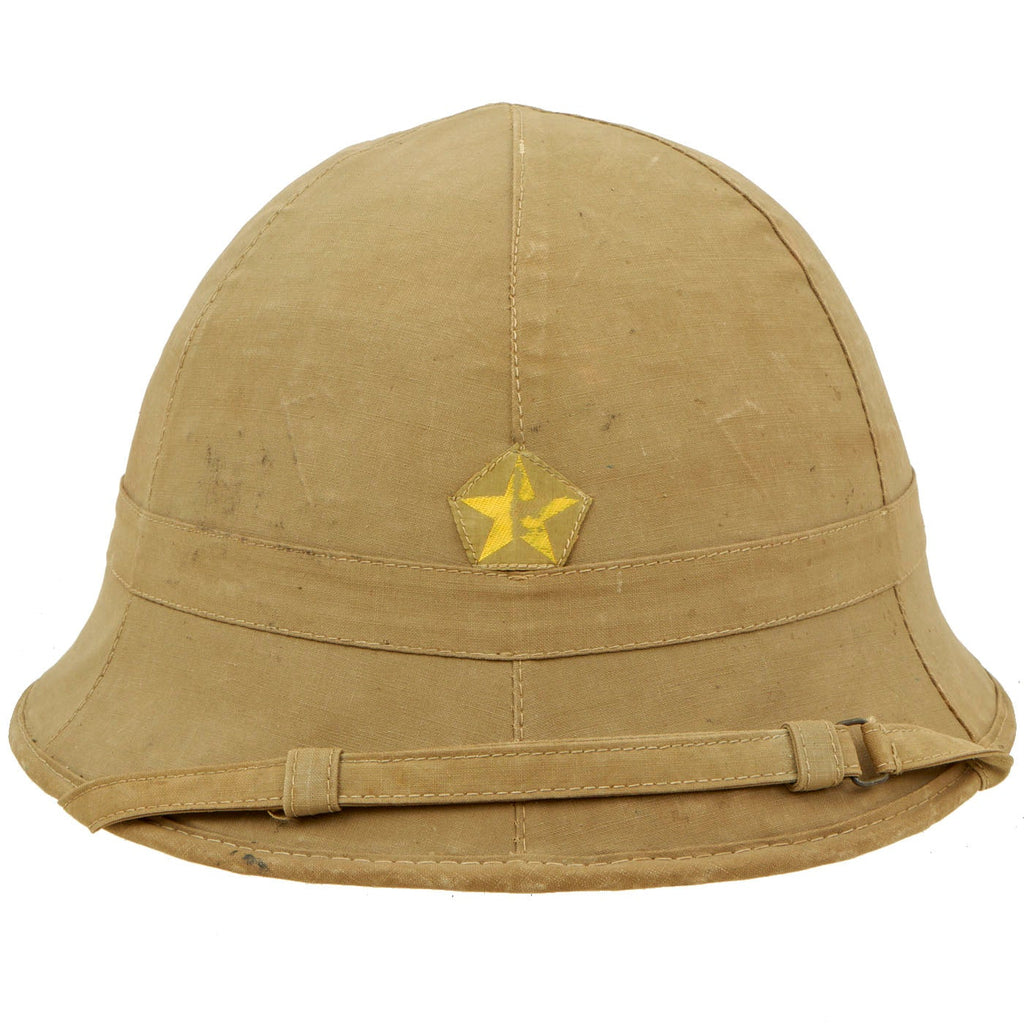 Original Imperial Japanese Army WWII Type 98 Sun Pith Helmet - dated 1943 Original Items