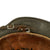 Original German WWII Named "Pea Dot" Camouflage M35 Helmet with 59cm Liner & Chinstrap - stamped EF66 Original Items