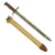Original U.S. WWI M1905 Springfield Rifle 16" Bayonet by R.I.A. with M1910 Scabbard - dated 1906 Original Items