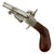 Original European Continental Pinfire Double Barrel Pistol with Hidden Triggers - circa 1850 Original Items