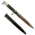 Original German WWII Army Heer NCO Belt with Pebbled Aluminum Buckle & 98k Dress Bayonet w/ NCO Troddel Original Items