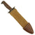 Original U.S. WWI Model 1917 Bolo Knife with Canvas Scabbard by Plumb of St. Louis - Dated 1918 Original Items