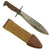 Original U.S. WWI Model 1917 Bolo Knife with Canvas Scabbard by Plumb of St. Louis - Dated 1918 Original Items