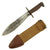 Original U.S. WWI Model 1917 Bolo Knife with Canvas Scabbard by Plumb of St. Louis - Dated 1918 Original Items