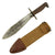 Original U.S. WWI Model 1917 Bolo Knife with Canvas Scabbard by Plumb of St. Louis - Dated 1918 Original Items