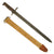 Original U.S. WWI M1905 Springfield 16 inch Rifle Bayonet by Springfield Armory with M1910 Scabbard - dated 1912 Original Items