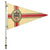 Original German WWII Rare D.D.A.C. Vehicle Rigid Fender Pennant - Der Deutsche Automobil Club Original Items