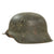 Original German WWII M42 Army Heer Helmet Named - Complete  - stamped hkp64 Original Items