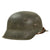 Original German WWII M42 Army Heer Helmet Named - Complete  - stamped hkp64 Original Items
