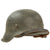 Original German WWII M42 Army Heer Helmet Named - Complete  - stamped hkp64 Original Items