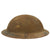 Original U.S. WWI M1917 91st Infantry Division Doughboy Helmet With Textured Paint - Wild West Division Original Items