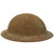 Original U.S. WWI M1917 91st Infantry Division Doughboy Helmet With Textured Paint - Wild West Division Original Items