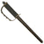 Original U.S. WWII First Pattern OSS Drop Knife with Scabbard made from Springfield Trapdoor Bayonet Original Items