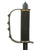Original U.S. WWII First Pattern OSS Drop Knife with Scabbard made from Springfield Trapdoor Bayonet Original Items