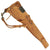 Original U.S. WWII 1943 Dated M1 Carbine Leather Scabbard by Schell Leather Goods Company Original Items