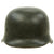 Original German WWII  NSDAP Double Decal Protection Police M34 Civic Steel Helmet Original Items