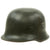Original German WWII  NSDAP Double Decal Protection Police M34 Civic Steel Helmet Original Items