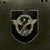 Original German WWII  NSDAP Double Decal Protection Police M34 Civic Steel Helmet Original Items