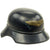 Original German WWII M38 Luftschutz Beaded Gladiator Air Defense Helmet with 59cm Liner - dated 1939 Original Items
