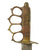 Original U.S. WWII Named U.S.M.C. Knuckle Knife made from M1917 Trench Knife Grip with Scabbard Original Items