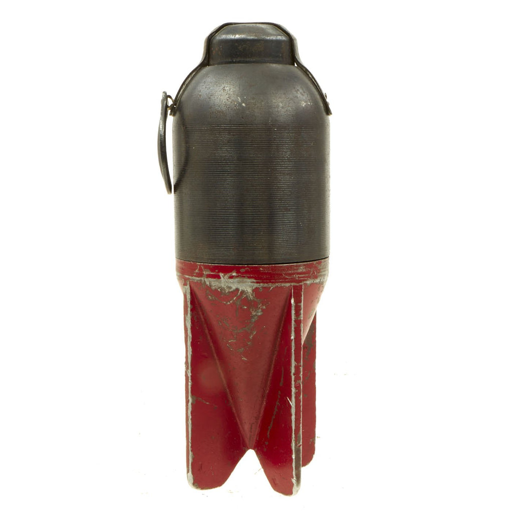 Original Italian WWII "Red Devil" 45mm Brixia Model 35 Mortar Bomb dated 1939 - Inert Original Items
