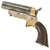 Original U.S. 19th Century Sharps Model 2B .30 Rimfire 4 Barrel Brass Frame Pepperbox Pistol - Serial 2234 Original Items
