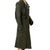Original German WWII Luftwaffe Officer Leather Greatcoat with Removable Liner - LVA Marked Original Items