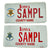 Original U.S. 21st Century Navy and Marine Corps Medal of Honor Recipient Iowa Sample License Plates - 2 Items Original Items