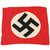Original German WWII Unissued Tank Identification Flag - 32" x 39" Original Items