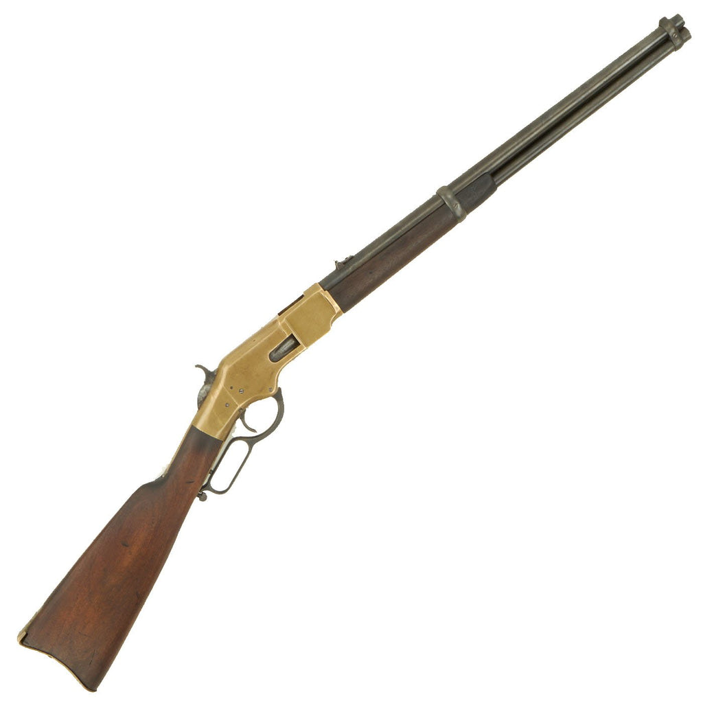 Original U.S. Winchester Model 1866 "Yellow Boy" .44RF Saddle Ring Carbine Serial 79510 - Made in 1871 Original Items