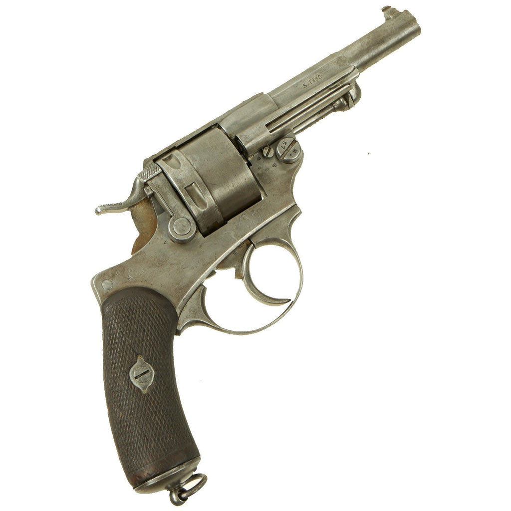 Original French Model MAS Model 1873 11mm Revolver Dated 1882 - Serial Number H56257 Original Items
