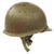 Original U.S. WWII 11th Airborne Division 1944 M1 McCord Front Seam Paratrooper Helmet with Westinghouse Liner Original Items