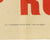 Original U.S. WWII America Needs Your Scrap Rubber Poster - 1942 War Production Board Original Items
