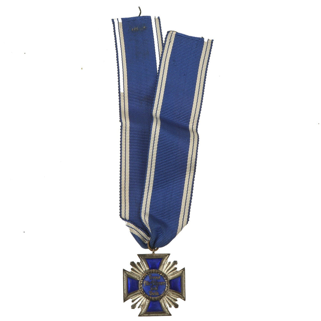 Original German WWII National Socialist Party 15 Year Long Service Award with Ribbon - NSDAP Original Items