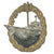 Original German WWII Kriegsmarine Destroyer War Badge by Rudolf Souval of Vienna Original Items