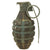 Original U.S. WWII Inert MkII Pineapple Fragmentation Grenade with M10A3 Fuze Original Items