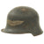Original German WWII Early M34 Civic Square Dip Luftschutz Air Defense Steel Helmet Original Items