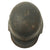 Original German WWII Early M34 Civic Square Dip Luftschutz Air Defense Steel Helmet Original Items