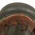 Original German WWII Early M34 Civic Square Dip Luftschutz Air Defense Steel Helmet Original Items