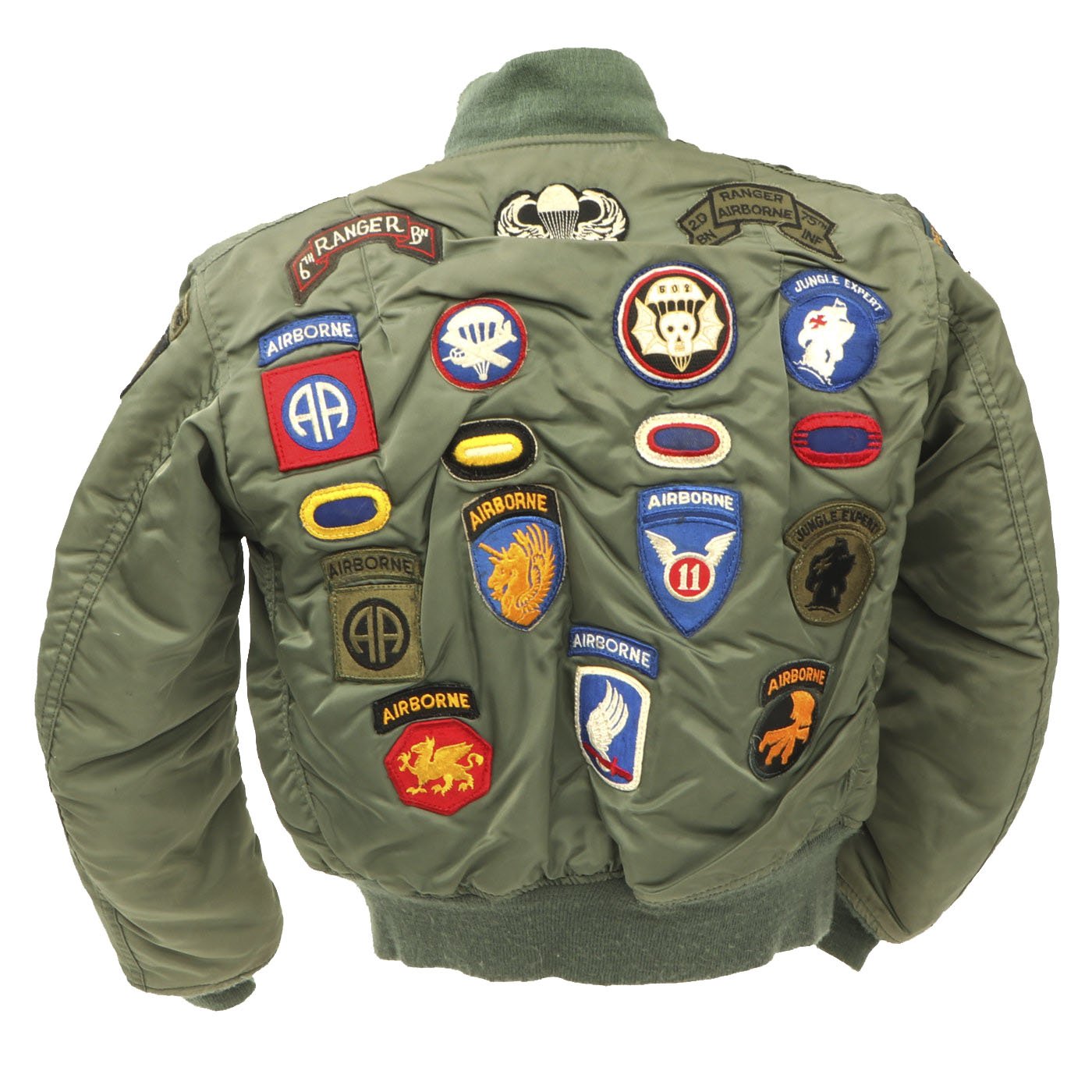 Original U.S. Vietnam War Era MA1 Patched Flying Jacket