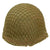 Original U.S. WWII 1943 M1 Schlueter Fixed Bale Helmet with Westinghouse Liner and Net Original Items