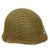Original U.S. WWII 1943 M1 Schlueter Fixed Bale Helmet with Westinghouse Liner and Net Original Items